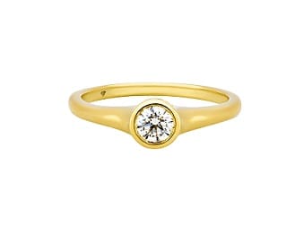 Bezel Diamond ring